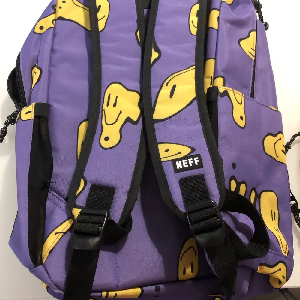 Neff Drippy Smile Momentum Purple Backpack
